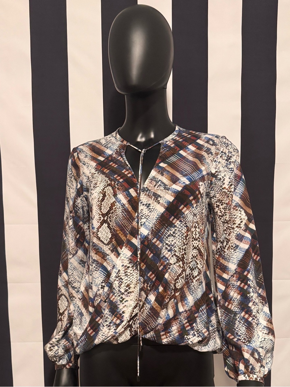 Ted Baker Multi-Color Printed Blouse